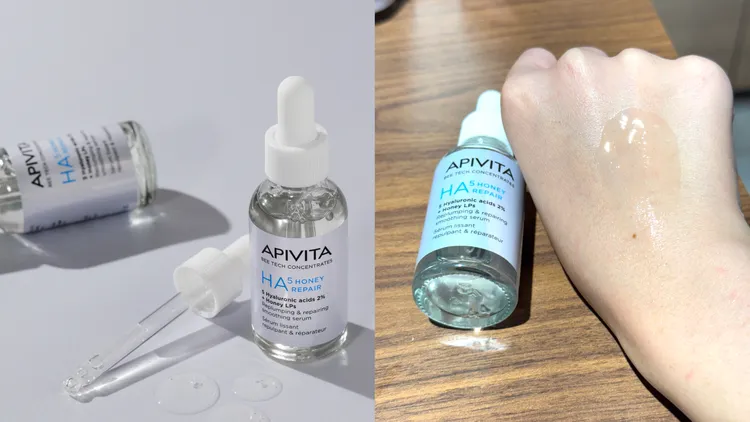 APIVITA蜂能玻尿酸修護精華：品牌提供、張家玲攝