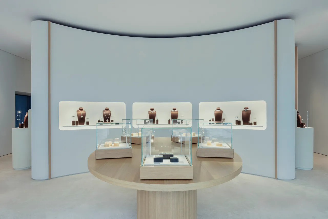 LV頂級珠寶展展場。品牌提供