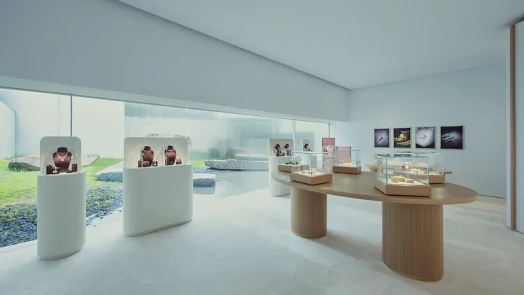 LV頂級珠寶展展場。品牌提供