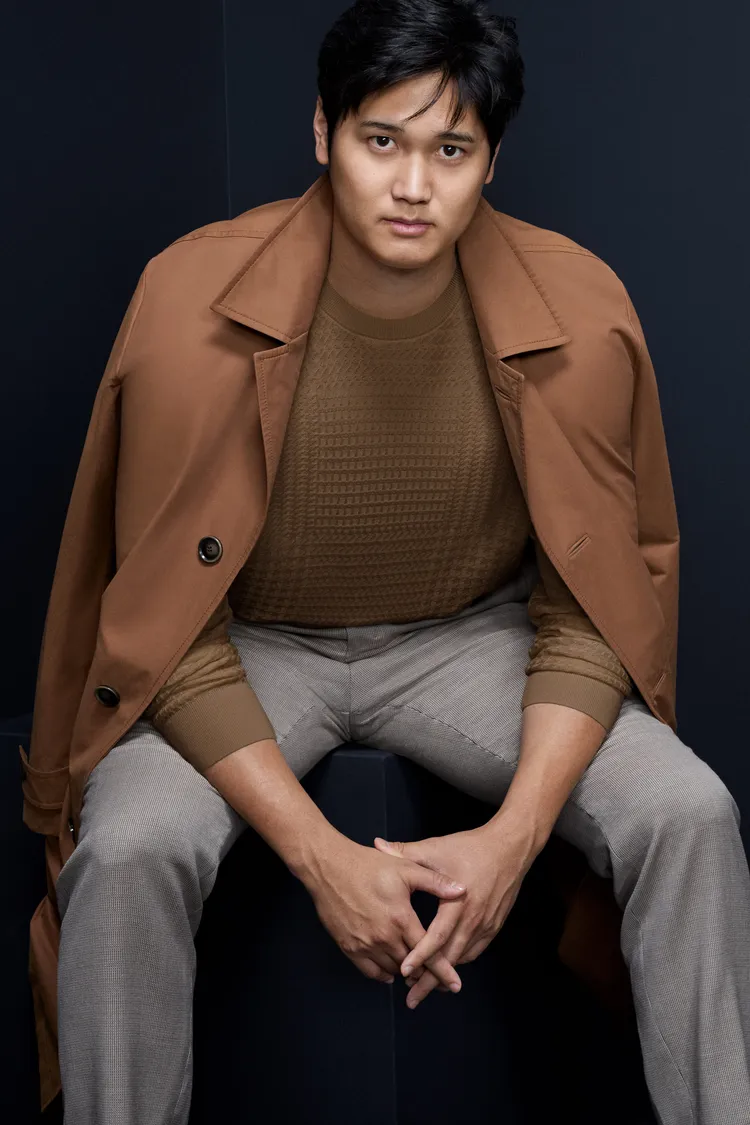 大谷翔平以內斂沉穩的個人特質，完美詮釋BOSS低調而自信的紳士風格。品牌提供