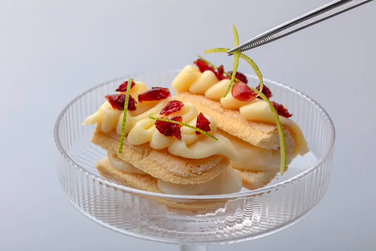 青蘋果夏洛特蛋糕。業者提供