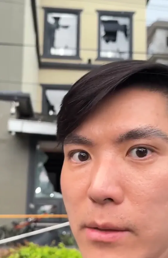 網友表情無奈又驚恐。翻攝自臉書