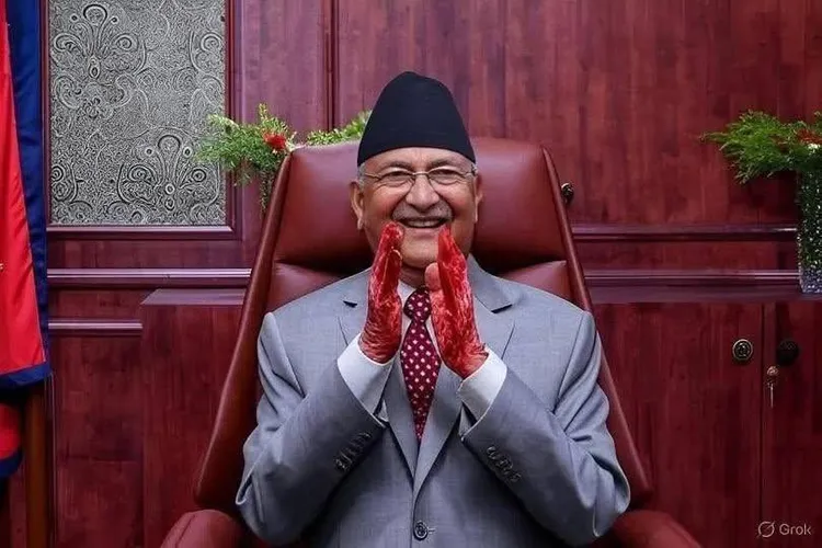 前總理奧利下落不明。翻攝自X