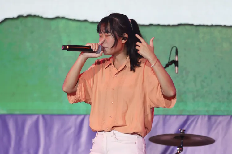 楊舒雅入圍金音獎，不少人認為評審該檢討。彭欣偉攝