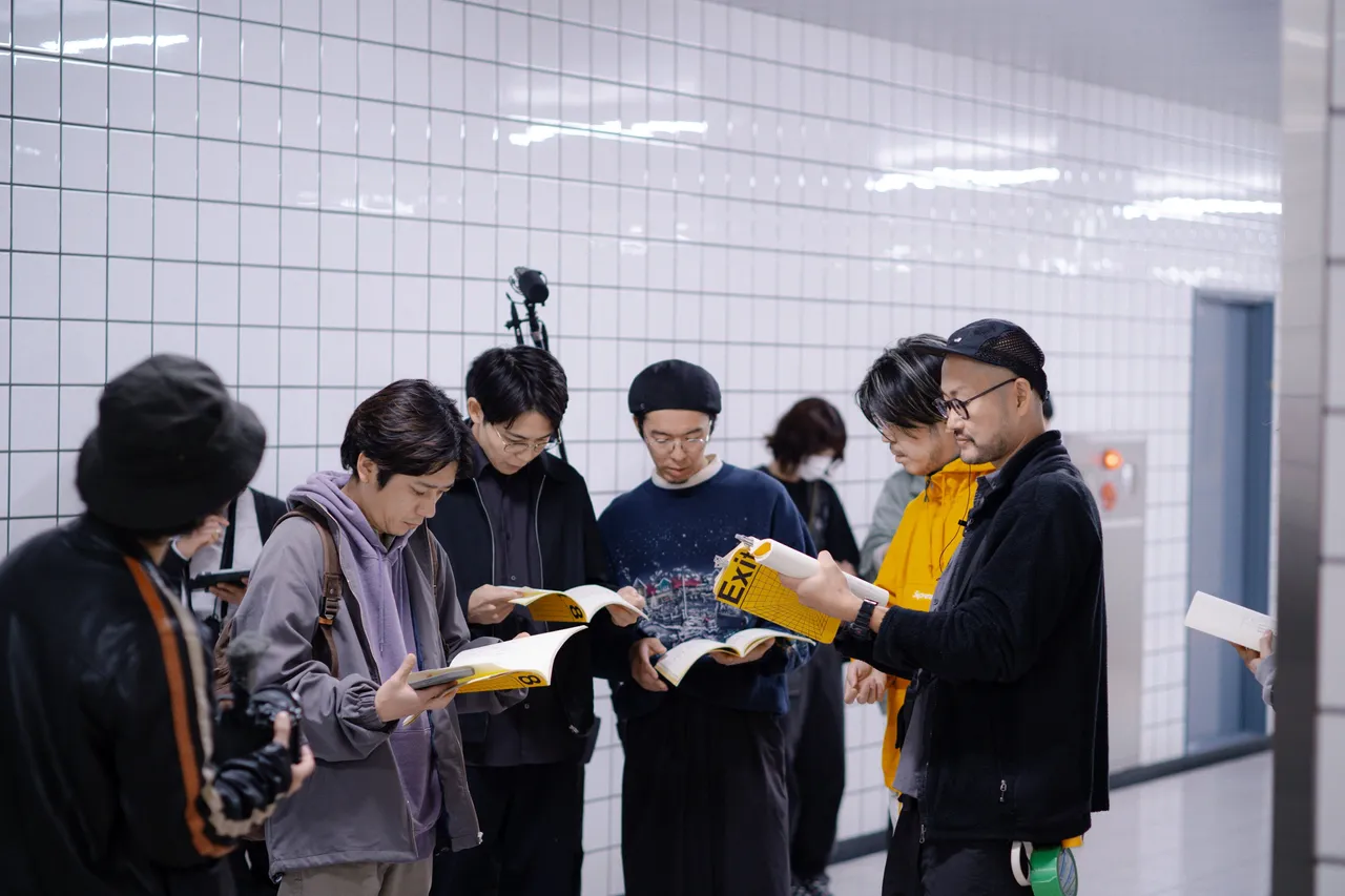 二宫和也从《8号出口》剧本制作就参与其中。壹壹喜喜电影股份有限公司提供