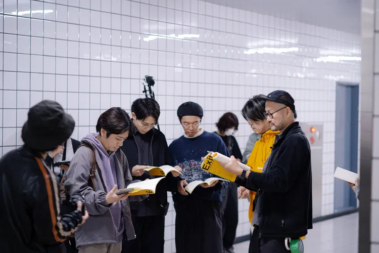 二宮和也從《8號出口》劇本製作就參與其中。壹壹喜喜電影股份有限公司提供