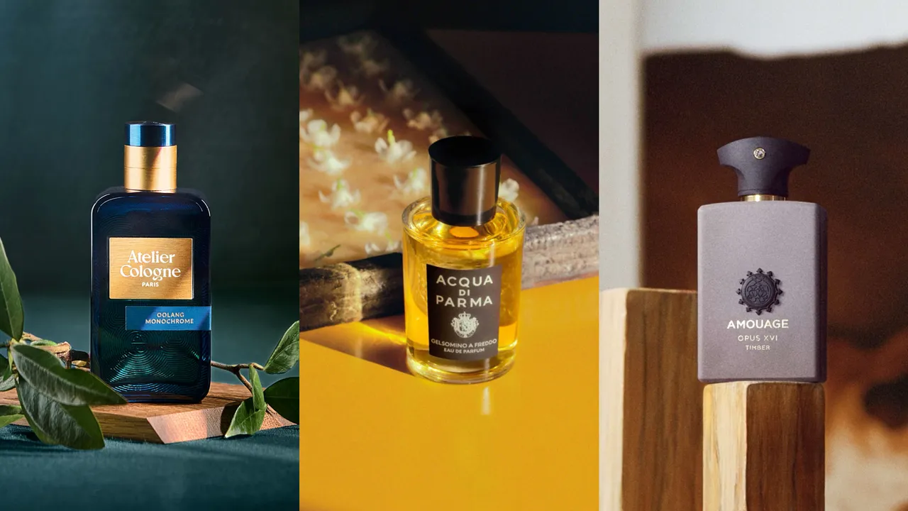 Atelier Cologne、Acqua di Parma、AMOUAGE夏末初秋帶來的頂級香氛新作。品牌提供