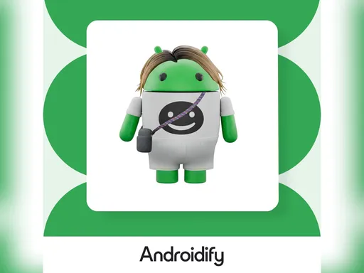 Google Androidify自拍变成小绿人 周五还能变8秒短片