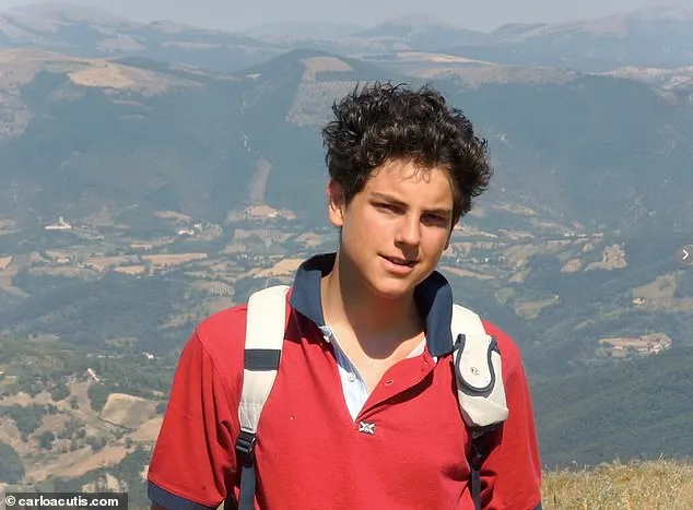 15歲少年阿庫提斯生前以科技傳播福音。