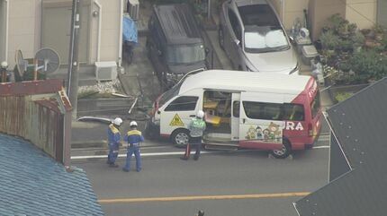 日幼兒園娃娃車衝撞民宅！司機當場不治　5童輕傷