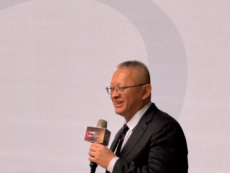 群益投顧總經理范振鴻。呂承哲攝