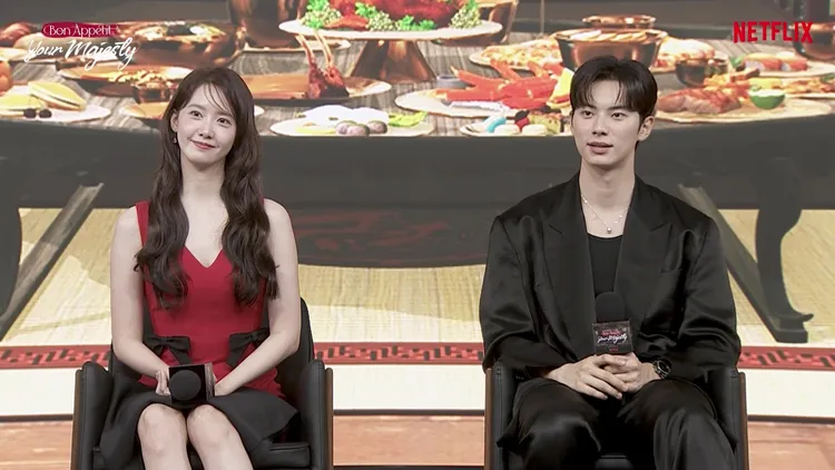 潤娥（左）、李彩玟吃東西都會吃完不浪費。Netflix提供