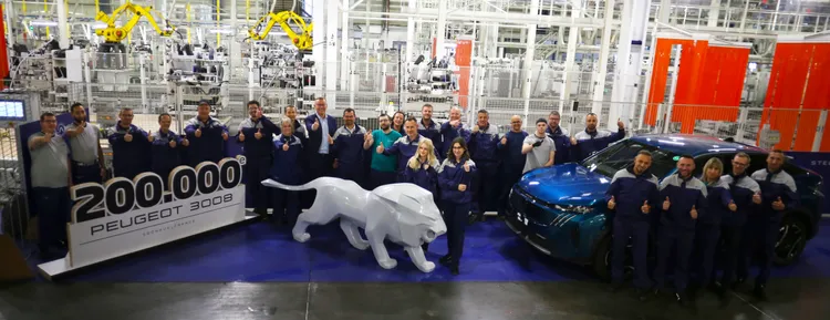 全新世代3008在全球市場截至9月底產量已突破20萬輛，並穩居法國C-SUV級距銷售冠軍。業者提供