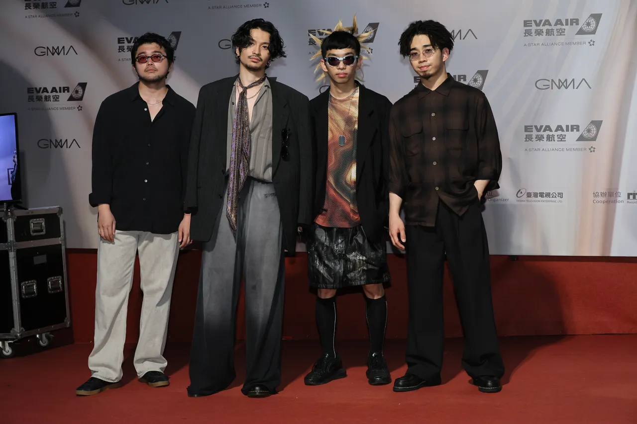 King Gnu曾受邀来台,担任金曲奖表演嘉宾。资料照片