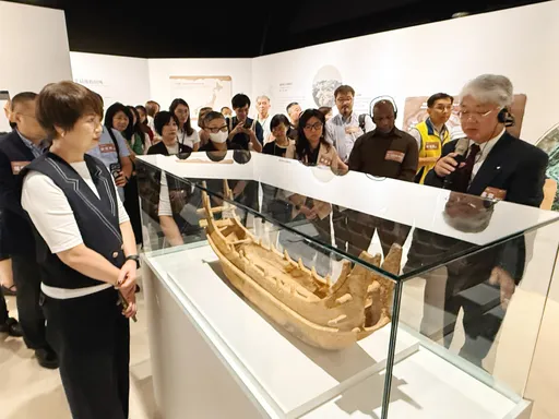 台日古代文物对话特展登场「特色埴轮首亮相!」 11件十三行遗址文物串千年历史