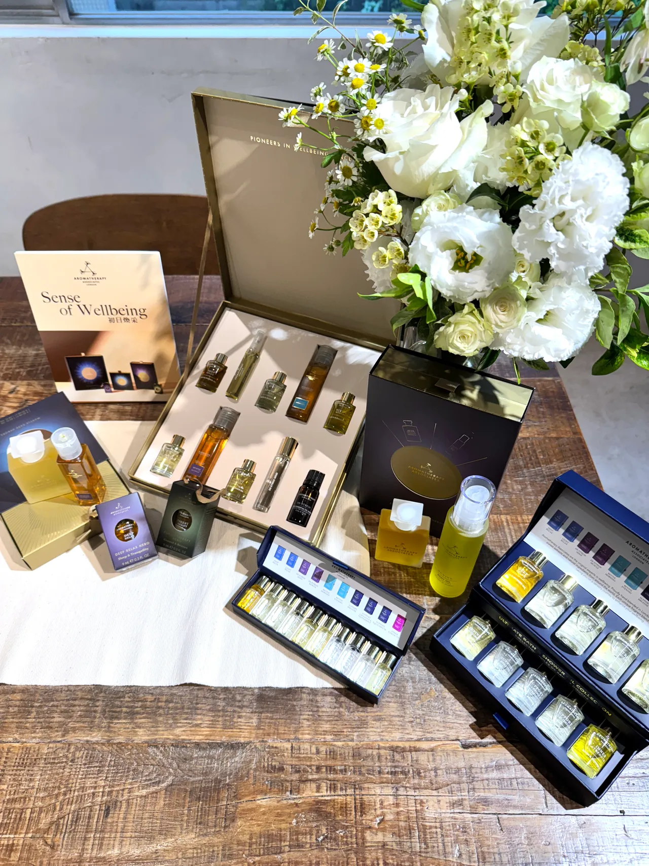 Aromatherapy Associates 2025-2026精选年度礼盒。张家玲摄