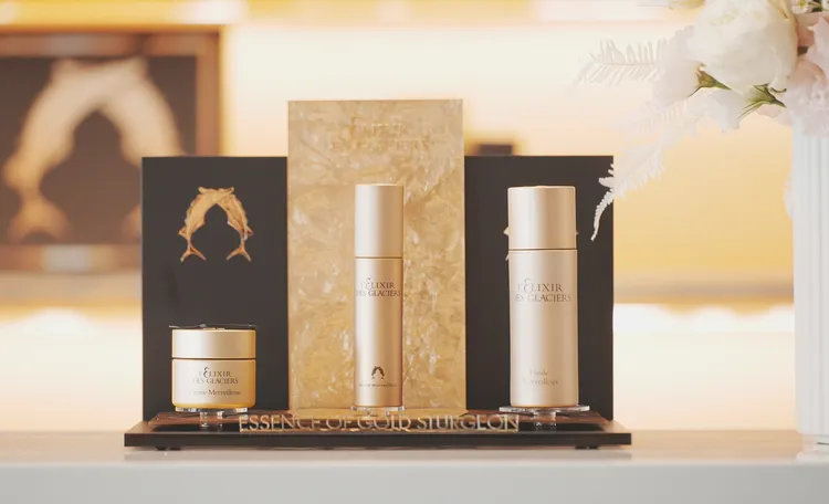 Valmot推出全新屹麗鎏金秘尋。品牌提供