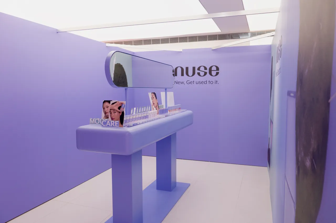 rom&nd PINK OFFICE快闪店登台。品牌提供