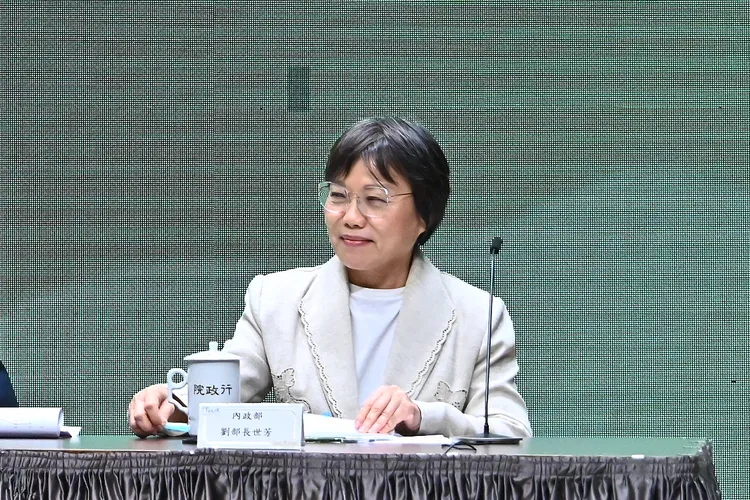 內政部長劉世芳。行政院提供
