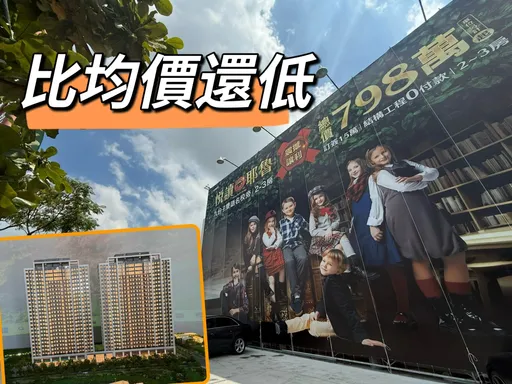 興富發台南讓利第一槍 「悦讀耶魯」房價最低單坪不到32萬元