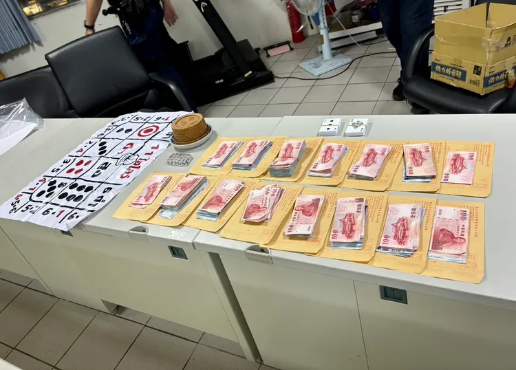 警方查獲相關證物。警方提供