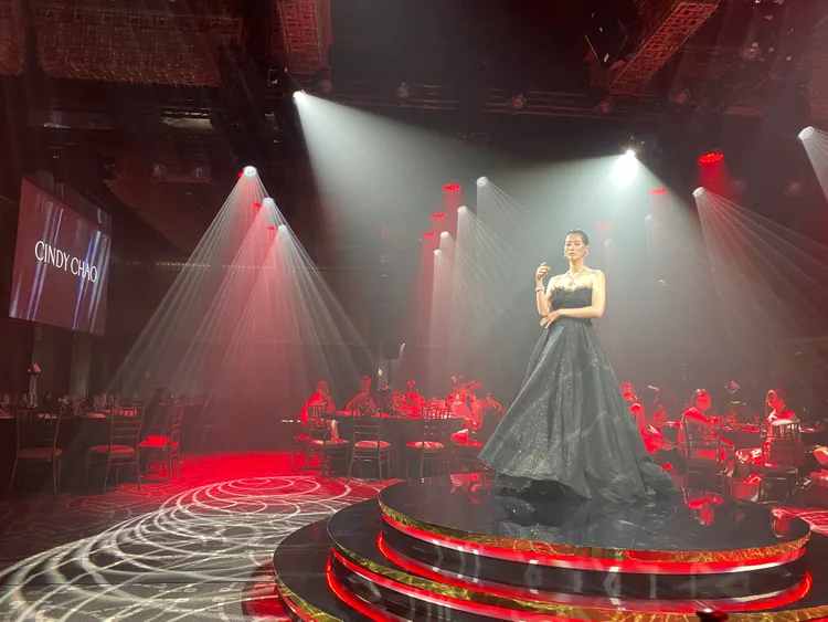 「麗晶之夜」現場將集結CINDY CHAO等5大國際精品展出。