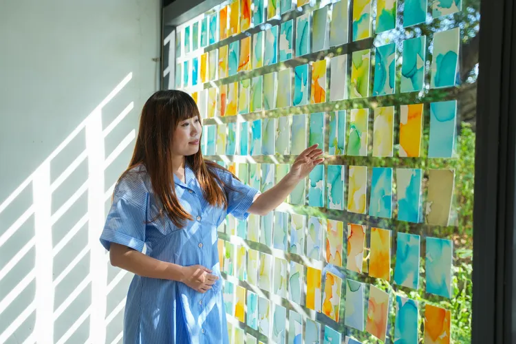 狩野朋子＆中坪多恵子《馬祖島來信》。田欣雲攝影