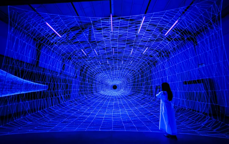 米谷健＋茱莉亞《生命之網》。田欣雲攝影