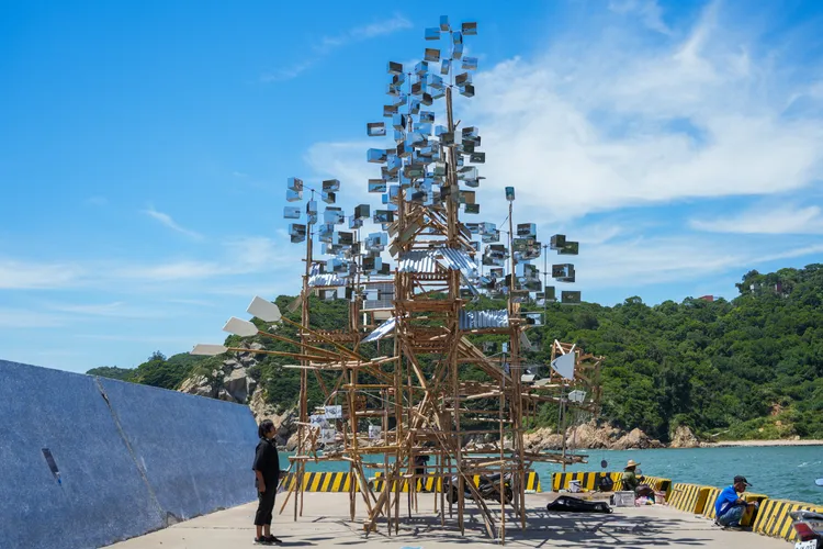 朱威龍《漁夢》。田欣雲攝影