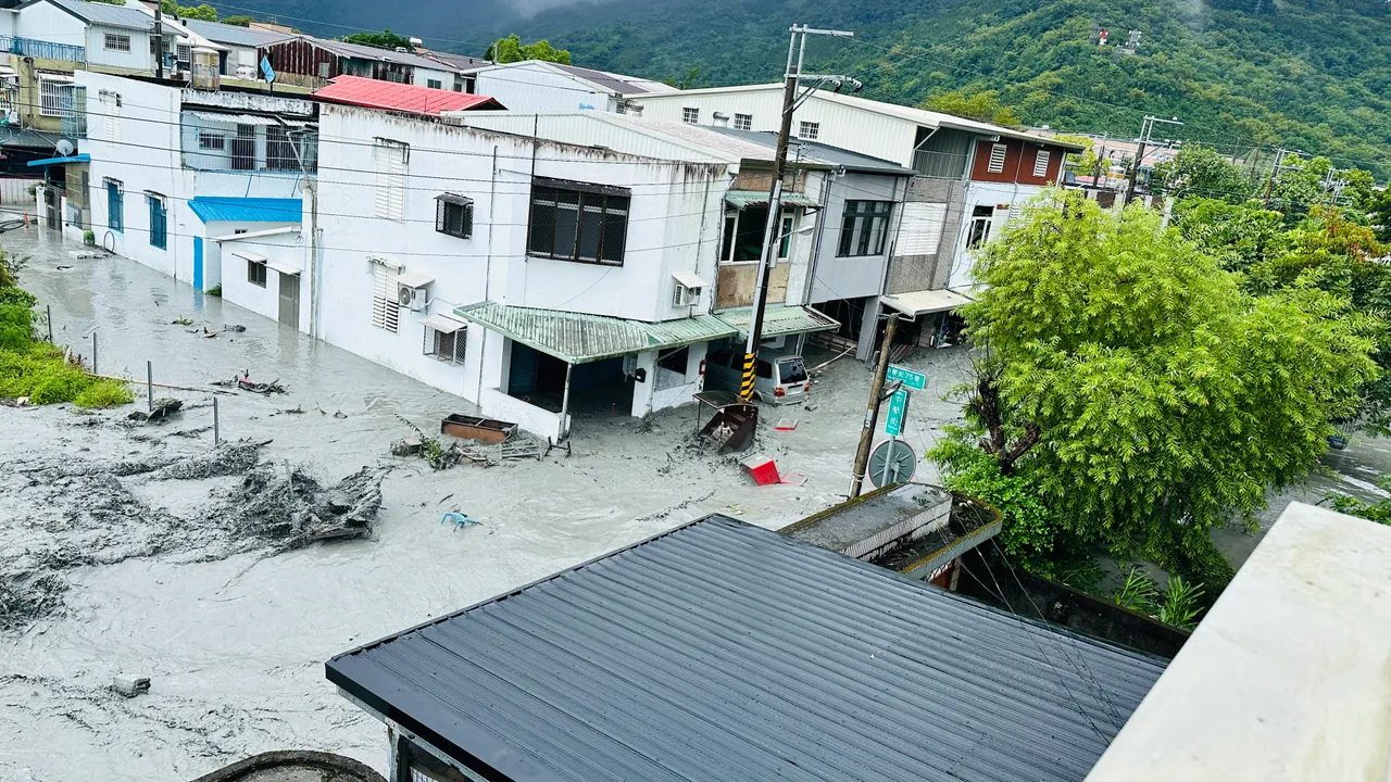 大全村受灾情况严重。社工提供