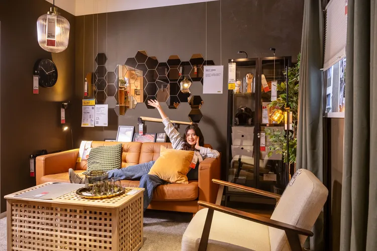 IKEA拍下喜歡的空間就有機會可以把空間中的家具家飾帶回家！擁有夢想客廳不是夢。業者提供