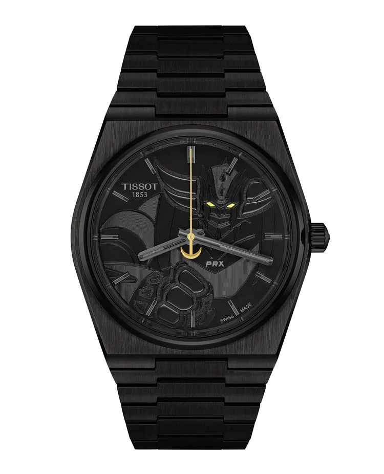 TISSOT PRX金剛戰神50周年紀念版腕錶，3萬1300元。品牌提供