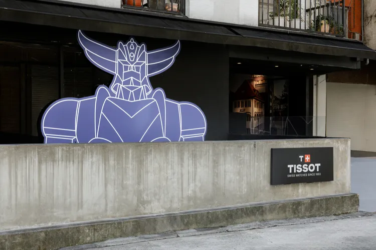 TISSOT在中山區打造出《天梭表沉浸式光影特展》。品牌提供