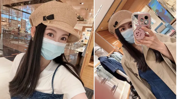 愷樂自拍仍然很有少女感。翻攝愷樂Threads