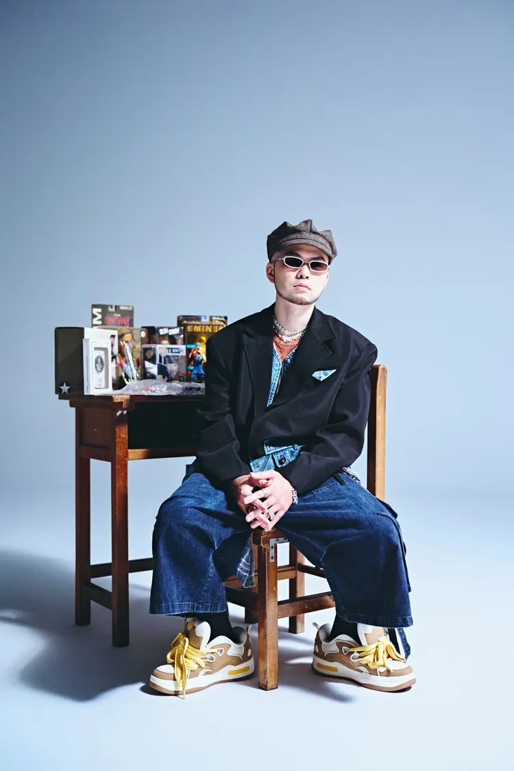 韓森在參賽《大嘻哈時代》時歷經結婚、生子，從「韓老師」變身為「韓老爹」。韓森 Professor H提供