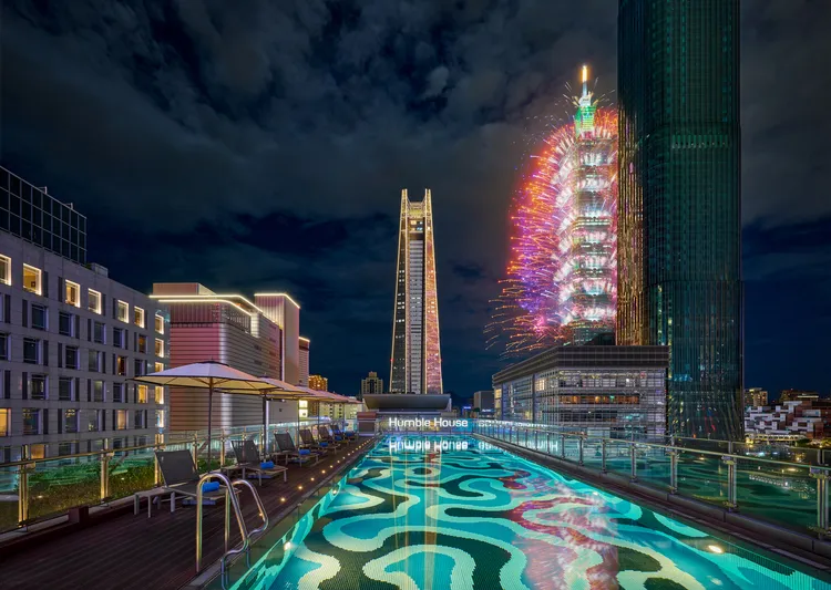 台北艾麗酒店戶外花園派對。業者提供