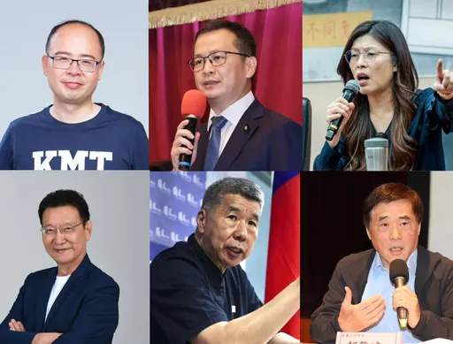 國民黨主席5組人馬確定參選!鄭麗文、羅智強、張亞中今領表