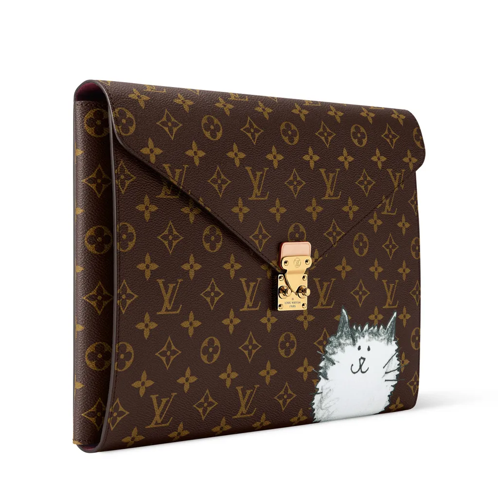 LV TRAVELS WITH GRACE CODDINGTON联名系列。品牌提供
