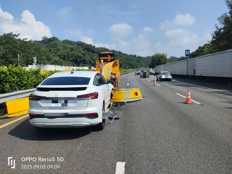 駕駛聲稱肇事時未開啟ACC輔助駕駛功能。民眾提供