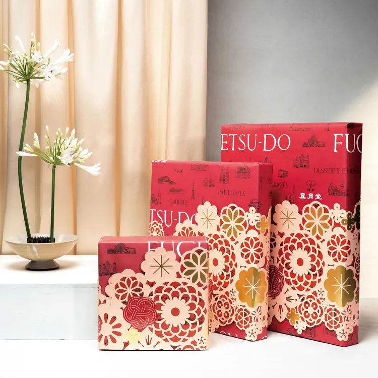 神戶風月堂水引花緣喜餅系列。業者提供