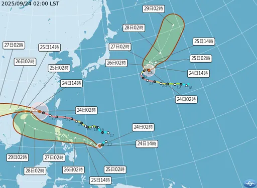 又3台同框!台风「博罗依」生成了 最新路径+影响曝光