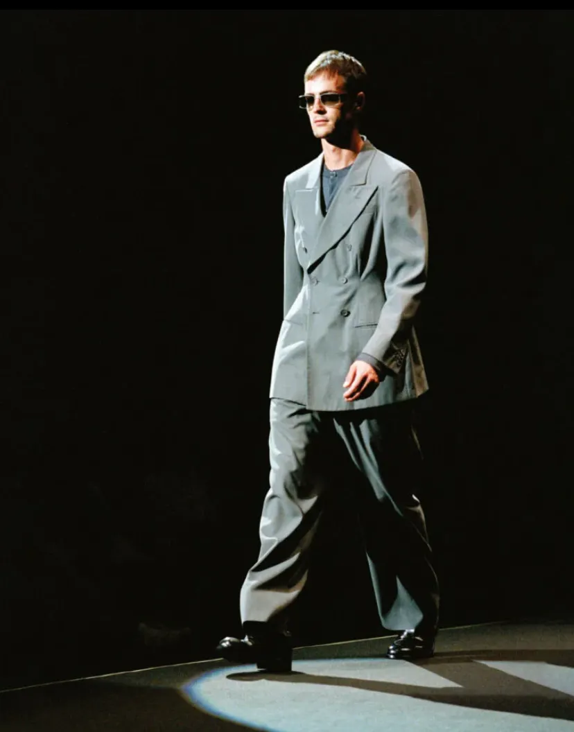 2003春夏。翻攝Armani/Archivio