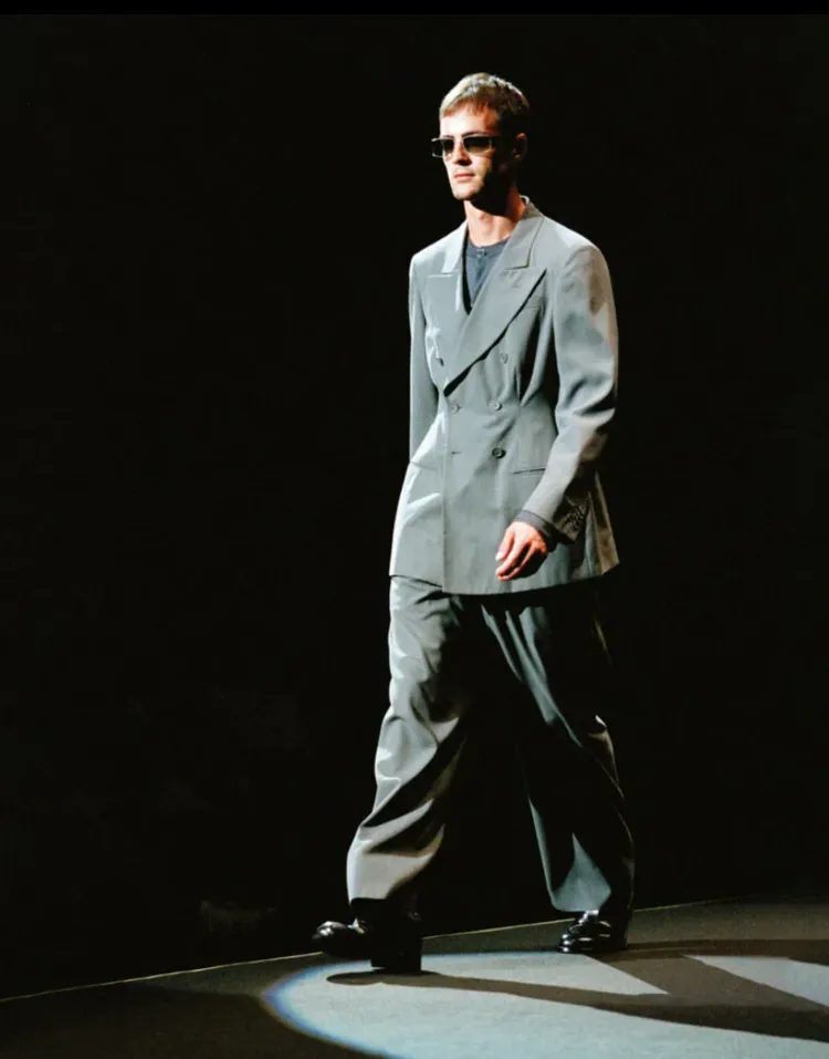 2003春夏。翻攝Armani/Archivio