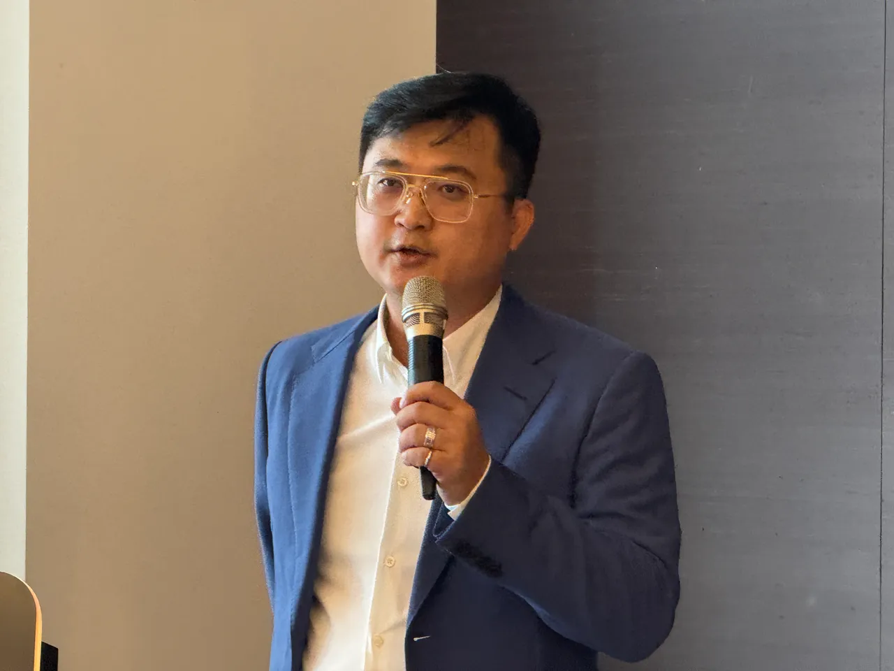 格棋董事长张忠杰。吕承哲摄