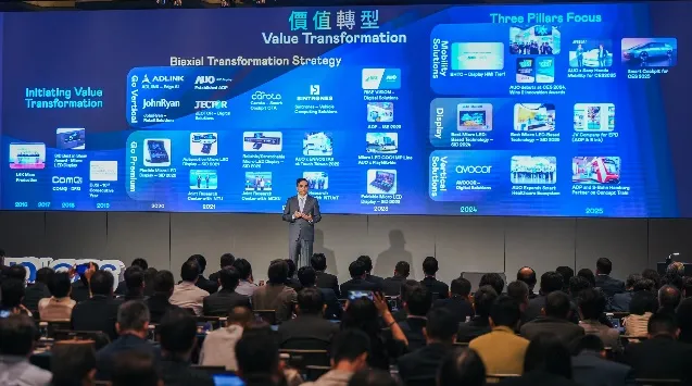 友达总经理暨集团营运长柯富仁。友达提供