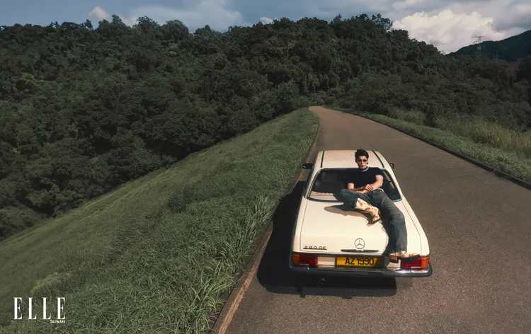 許光漢拍攝《ELLE》封面。《ELLE》國際中文版提供