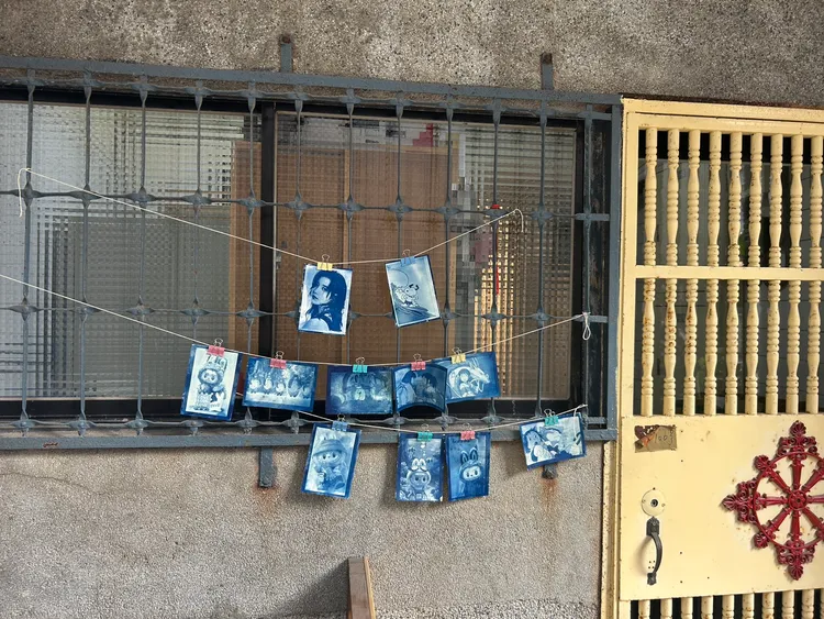 參加者將可親手沖印出帶有獨特藍調的個人照片。菁桐照相館提供