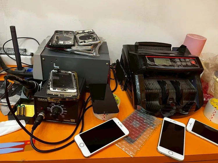 警方查獲相關證物。警方提供