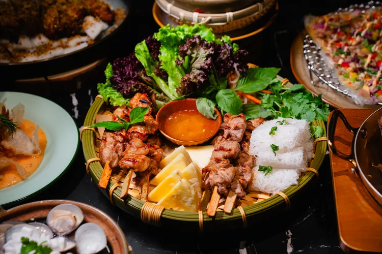 河內烤肉串拼盤。業者提供