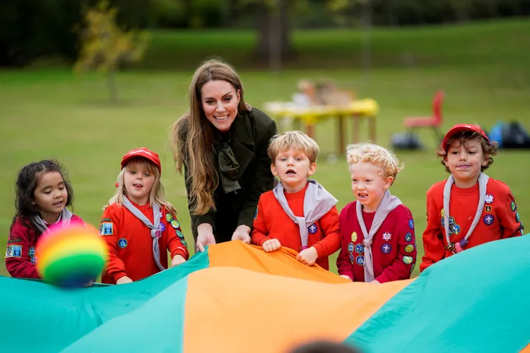 凱特王妃也具有童軍共同會長身份。路透